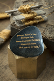 Father's Day Gifts, Engraved Rock gift - STERLINGCLAD