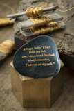 Father's Day Gifts, Engraved Rock gift - STERLINGCLAD 