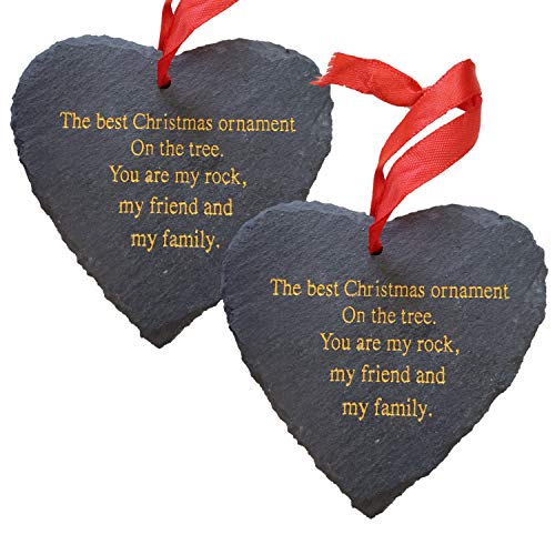 is Your Best Friend Your Rock? These Friend Christmas Ornaments Will Ensure They Know They are.