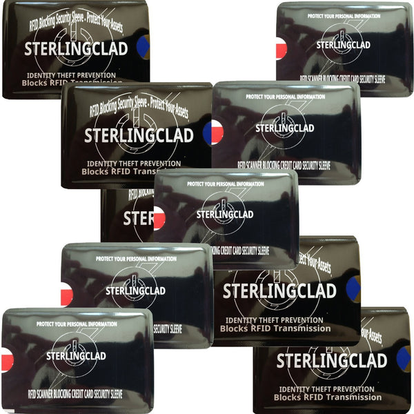 security sleeves for credit cards 10 RFID Blocking Credit Card Chip Enhanced License Sleeves