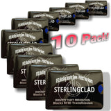 10 RFID Blocking Credit Card Chip Enhanced License Sleeves - STERLINGCLAD 