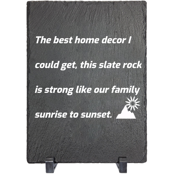Home Decor - Decorative Slate room decor gift